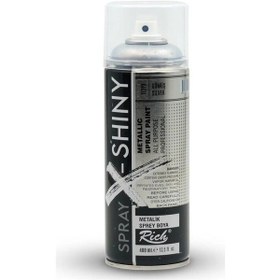 Resim Art-x Spray-x Sprey Boya 400ml - 113119 Gümüş Renksiz 