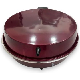 Resim Yognetic Jumbo Büyük Boy Elektrikli Tandır | Çok Amaçlı Pişirici | Ekmek Yapma Makinesi - 55 CM | BORDO 