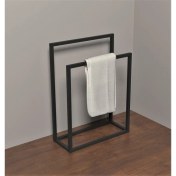 Resim Merzana Metal Havluluk Banyo Havlu Askısı 