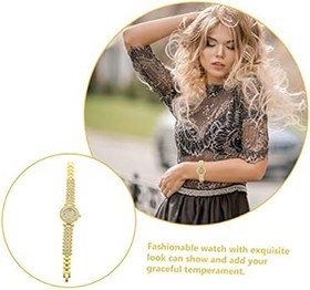 Resim Rhinestone Bayanlar Izle Kol Saati Reloj Para Hombre Inteligente Kadınlar Için Dijital Saatler Saat Bilezik Dekoratif Kadın Izle Kadın Çocuklar Için Izle Rhinestones Miss Set Kız 