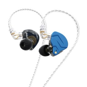 Resim Kz Zsn Pro X Mavi Mikrofonsuz 3.5mm Kulak İçi Hibrit Kulaklık Kz-zsn-pro-x-nomıc-bl 