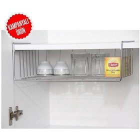 Resim Mutfak Rafı Altı Çok Amaçlı Sepet Kanguru Raf 