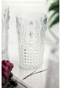 Resim Akrilik Şeffaf Tekli Uzun Bardak & Su Meşrubat Bardağı 750 Ml Büyük Boy & Cam Değildir Çok Renkli 