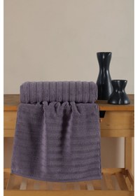 Resim Varol Wave Serisi Premium Micro Cotton Banyo Havlusu 80x150cm Mor/80x150cm Mor 