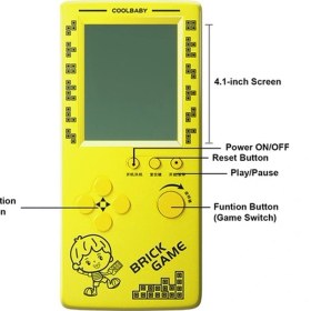 Resim Fastbuy Rs-100 Abs Entegre Tetris Oyunu - Yeşil, 3xaaa Pil Gerekiyor Pil Dahil Değil 