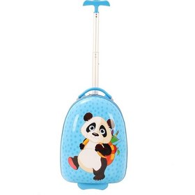 Resim Mçs Group V308 Abs Çocuk Valiz-mavi-panda Baskı S18y10001500408 00408 