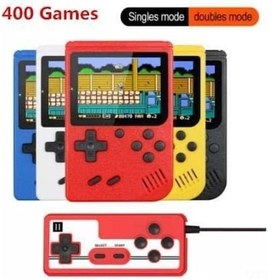 Resim Aubyhe 3" Ekranlı Taşınabilir Retro Oyun Konsolu - 400 Eski Oyun, Çift Oyuncu Modu, Tv Çıkışı Ve 1020mah Pil 