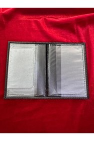 Resim ATTA PAZARLAMA Kabartmalı Pleksi Siyah Deri Kıa Markalı Ruhsatlık, Ruhsat Kılıfı, Ruhsat Cüzdanı, Ruhsat Kabı 