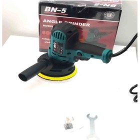 Resim İyisi Yok Dikey Polisaj Zımpara Makinesi 125MM Devir Ayarlı Polisaj Makinesi Mavi 