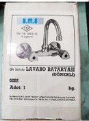 Resim Bms Lavabo Bataryası Duvardan Monte Agır Gövde 