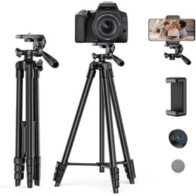 Resim FototekFotograf 135cm Pro Plus Dslr Tripod Wt-3512 Cep Telefonu Tripod Telefon Tutucu Hediye 