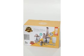 Resim Çift Hazneli 1500W Çok Fonksiyonlu 10 Parça Set Beyaz 