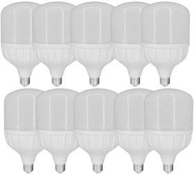 Resim Chn 10'lu Paket 40w Büyük Boy 6500K Beyaz Işık E27 Led Tasarruflu Ampül 