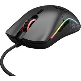 Resim Model O GO-BLACK RGB Kablolu Mat Siyah Oyuncu Mouse 