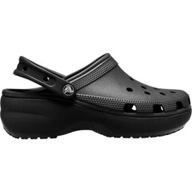 Resim Crocs Classic Platform Clog Kadın Sandalet 206750-001 - Siyah / 3 