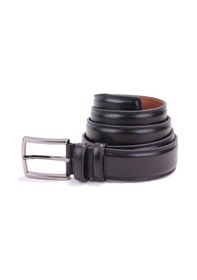 Resim Dagoster DMK26-306DG Siyah 3.5 CM Hakiki Deri Erkek Kemer Siyah 