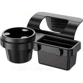 Resim Chuangyinshop Black-1pc Araç Penceresi Çok Fonksiyonlu Saklama Kutusu Bardak Telefon Cüzdan Anahtarlık Askılı 