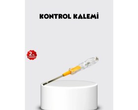 Resim Zero Land Hnrlishp Neon Lambalı Elektrik Kontrol Kalemi Nikel Kaplama 110-220V 