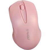 Resim Monyee T-wolf Q2 2.4g Kablosuz Fare - 1200dpı, 3 Tuşlu, Ergonomik Tasarım, Pembe Renk, Windows/mac Uyumlu 