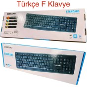Resim F Türkçe Standart Klavye USB Concord C-72 