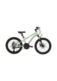 Resim Kdx 2500 Disk Fren 20 Jant Çocuk Bisikleti 28 Cm Kadro 21 Vites Mint Yeşil Pembe Beyaz Mint Yeşili 