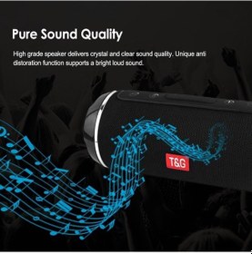 Resim Besthome1 Tg116 Dış Mekan Bluetooth Hoparlör - Ipx7 Sıvıya Dayanıklı, Mikrofonlu, Fm Radyo, Usb/tf Desteği, 1200mah Pil Siyah 
