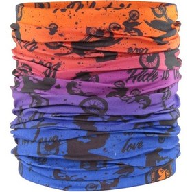 Resim Ride To Love Colorful Dikişsiz Bandana & Balaklava 