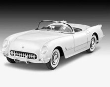 Resim Revell 1:24 53 Chevrolet Corvette Roadster 07718 