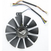 Resim Everflow Asus Strıx-gtx 980tı Fan T129215su 6 Pın Ekran Kartı Fanı 