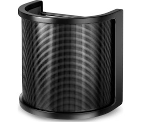 Resim Braventa Collection Pemotech Mikrofon Pop Filtresi, [yükseltilmiş Üç Katman] Mikrofon Pop Filtresi, Mikrofon Ön Cam Kapa 