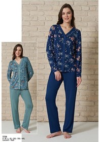Resim Pijadore 1729 Uzun Kol Pijama Takım 001 