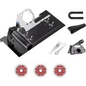 Resim Seeppitous Açılı Öğütücü Kesme Fayansları 100-125 Tipi Taş Taş Kesme Braketi Destek Araçları, Set B (Yurt Dışından) 