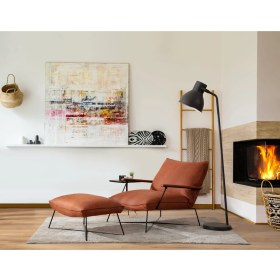 Resim Green Corner Dorchy Yataklı Puflu Berjer 