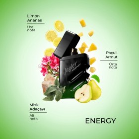 Resim Jagler Energy Aromatik Koku Erkek Parfüm Seti 90 ml EDT + 150 ml Deodorant 