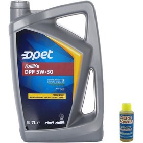 Resim Opet Fulllife Dpf 5W-30 Sentetik Motor Yağı 7 L + Konsantre 