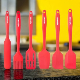Resim Silicolife 6 Lı Silikon Mutfak Servis Seti 