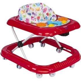 Resim New Sezon 3 Kademeli Lüx Balıklı Yürüteç 10 Tekerlekli Oyun Tablalı Oyuncaklı Dengeli Örümcek 