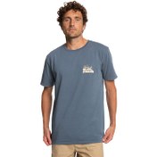 Resim Quiksilver Enjoynotdestroy Erkek Mavi Tişört 