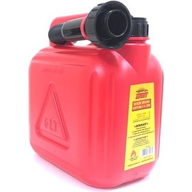 Resim Benzin Bidonu 5 Lt Hortumlu 