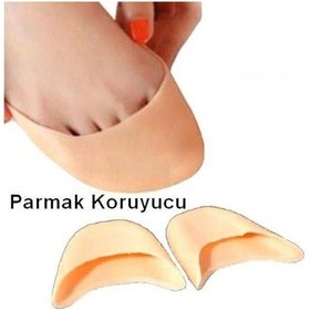 Resim 2 Li Silikon Parmak Gömleği Ayak Parmak Koruyucu Tüm Parmaklar 