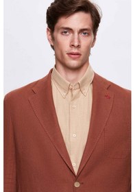 Resim D's Damat Ds Damat Regular Fit Tarçın Düz Kumaş Ceket 4hc04s2024362 Tarçın 