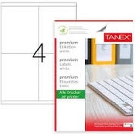 Resim Tanex Tw-2304 105X140MMx100Ad.Lazer Yazıcı Etiketi 