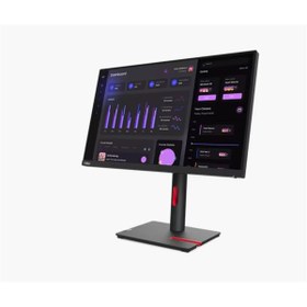 Resim LENOVO 23.8 T24I-30 THINKVISION 63CFMATXTK 4MS 60HZ HDMI+VGA+DP PIVOT MONITOR 