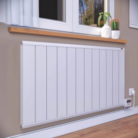 Resim Zicra Sirius Dekoratif Elektrikli Alüminyum Radyatör 60x120 cm 