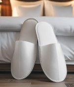 Resim AdNovasam Tek Kullanımlık Otel & Spa & Hamam & Günlük Terliği 100 Adet 