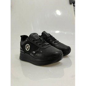 Resim 2927 Wickers-3 Siyah-Füme Hafif Dolgu Bayan Spor Ayakkabısı 