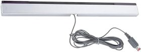 Resim KUIDAMOS Wii Kızılötesi IR için Sensör Çubuğu Sinyal Işını Sensör Çubuğu Kablolu Alıcı & amp, WII Konsolu için Stand, Yedek Kablolu Kızılötesi Işın Sensör Çubuğu, Uyumlu Wii ve Wii U Konsolu 