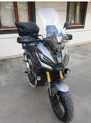 Resim Motocam Honda X-adv 750 Siperlik Ön Cam 2023 2024 Model 72cm Şeffaf Renkli 4mm Uzun Cam 