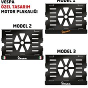 Resim Plakalıkhane Vespa Plakalık 