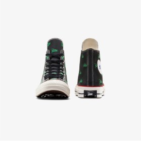 Resim Converse X Patta Chuck 70 Unisex Siyah Bilekli Sneaker 